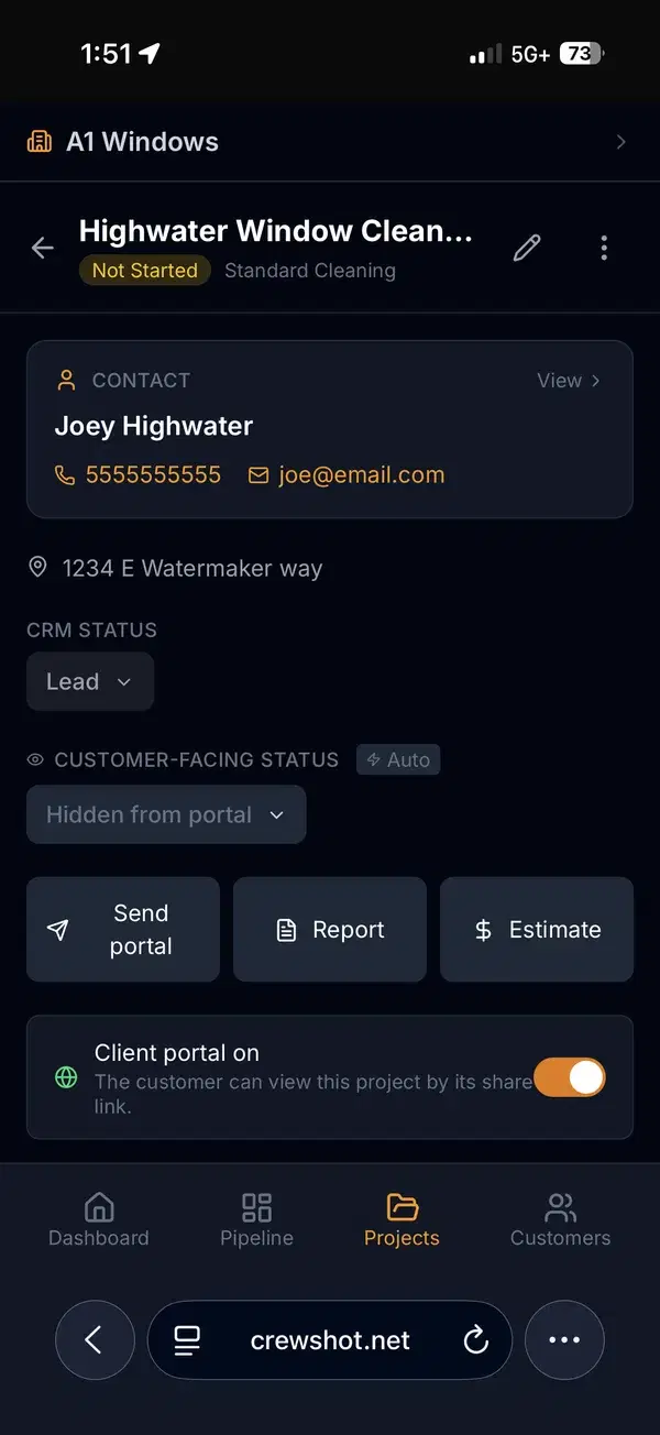 Create & manage a job